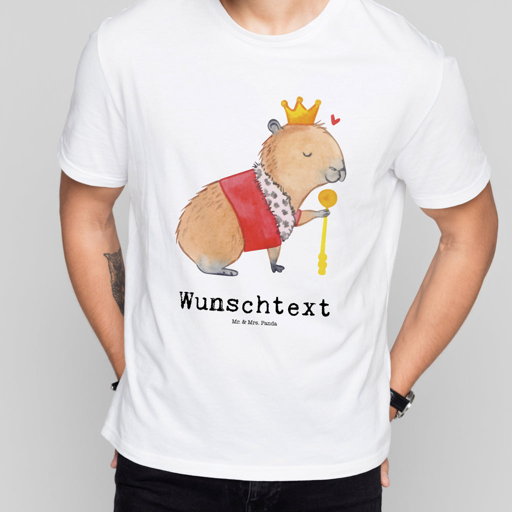 Größe XL Personalisiertes T-Shirt Capybara König