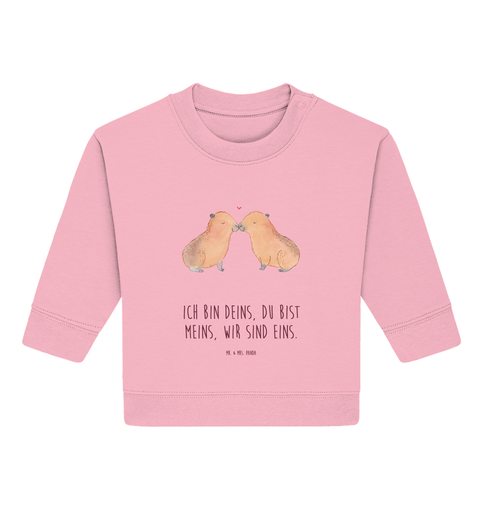 Organic Baby Pullover Capybara Liebe