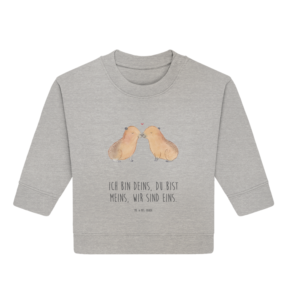 Organic Baby Pullover Capybara Liebe