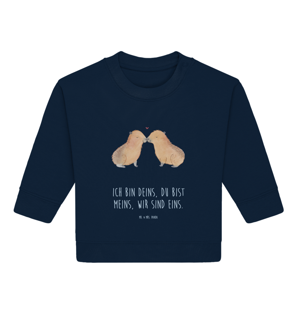 Organic Baby Pullover Capybara Liebe
