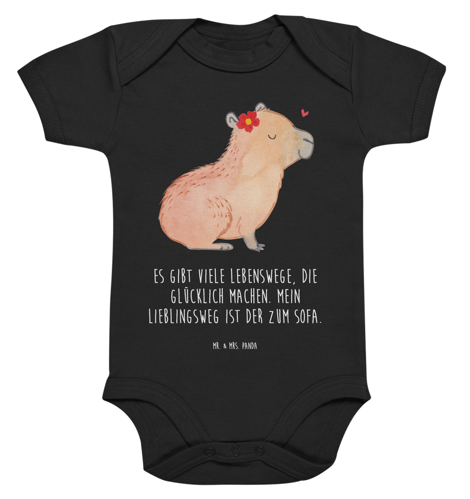 Organic Baby Body Capybara Blume