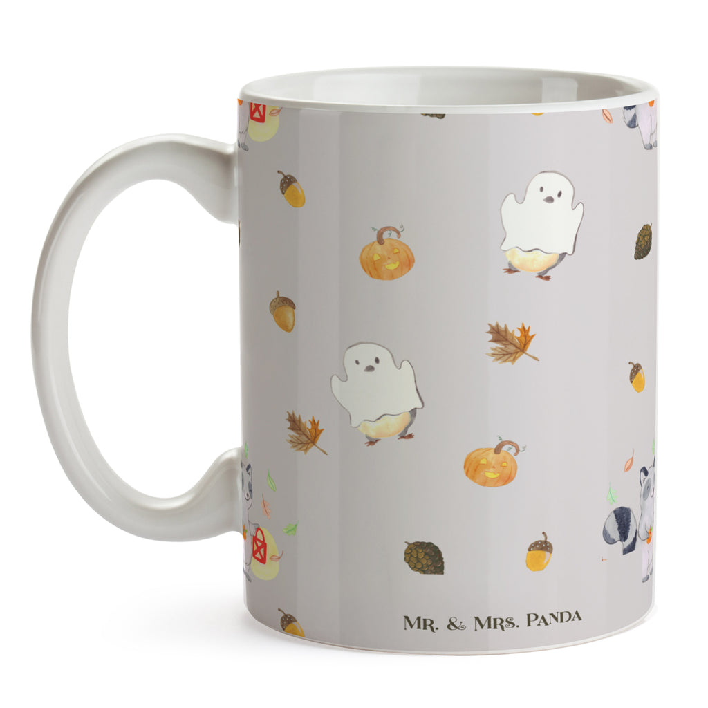 Tasse Waschbär Laterne