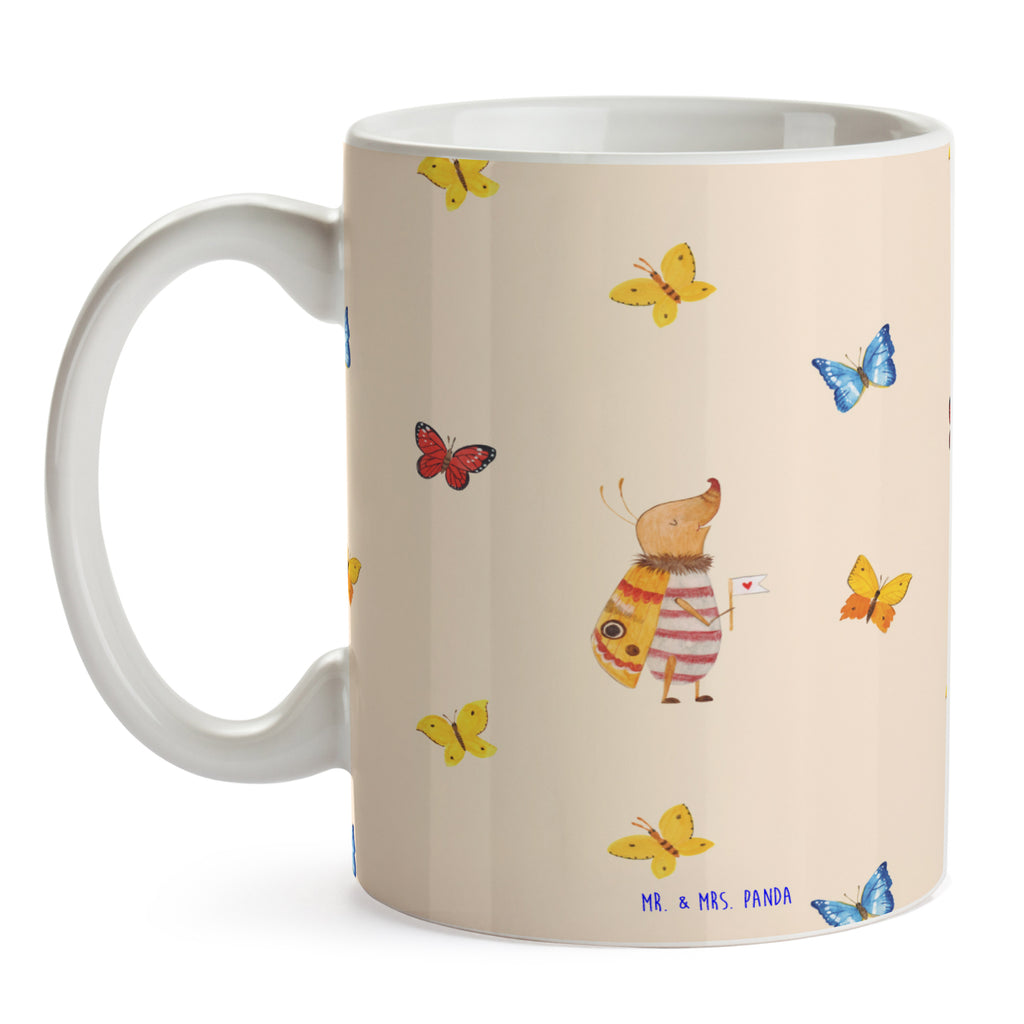 Tasse Nachtfalter mit Fähnchen