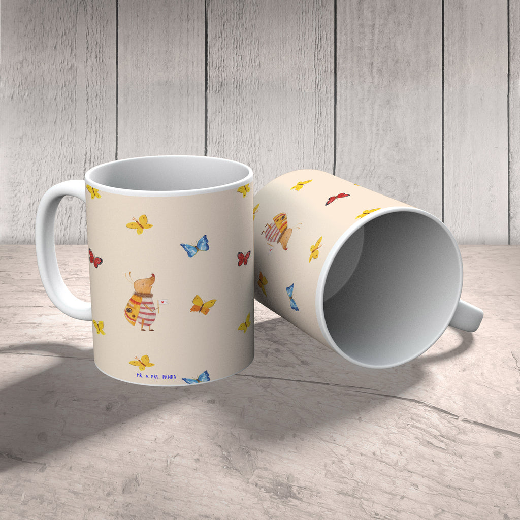 Tasse Nachtfalter mit Fähnchen