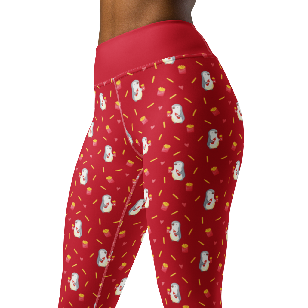Yogahose Pinguin Pommes Yogapants, Yogaleggings, Yogaleggins, Yogahose Damen, Yogahose, Frauen, Yogahose Mädchen, Yogahose Kinder, Yogahose Herren, Yogahose Männer, Liebe, Partner, Freund, Freundin, Ehemann, Ehefrau, Heiraten, Verlobung, Heiratsantrag, Liebesgeschenk, Jahrestag, Hocheitstag, Valentinstag, Geschenk für Frauen, Hochzeitstag, Mitbringsel, Geschenk für Freundin, Geschenk für Partner, Liebesbeweis, für Männer, für Ehemann