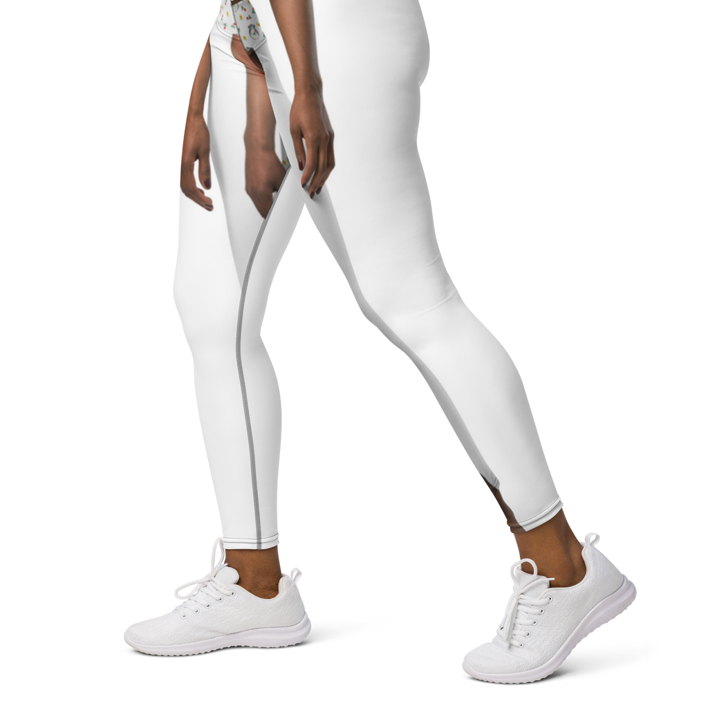 Yogahose Chinchilla mit Blume Yogapants, Yogaleggings, Yogaleggins, Yogahose Damen, Yogahose, Frauen, Yogahose Mädchen, Yogahose Kinder, Yogahose Herren, Yogahose Männer, Tiermotive, Gute Laune, lustige Sprüche, Tiere, Chinchilla, Chinchillas, Liebeskummer, Kummer, Depressionen, traurig sein, Chaos, Glücklichsein, Büro, Büroalltag