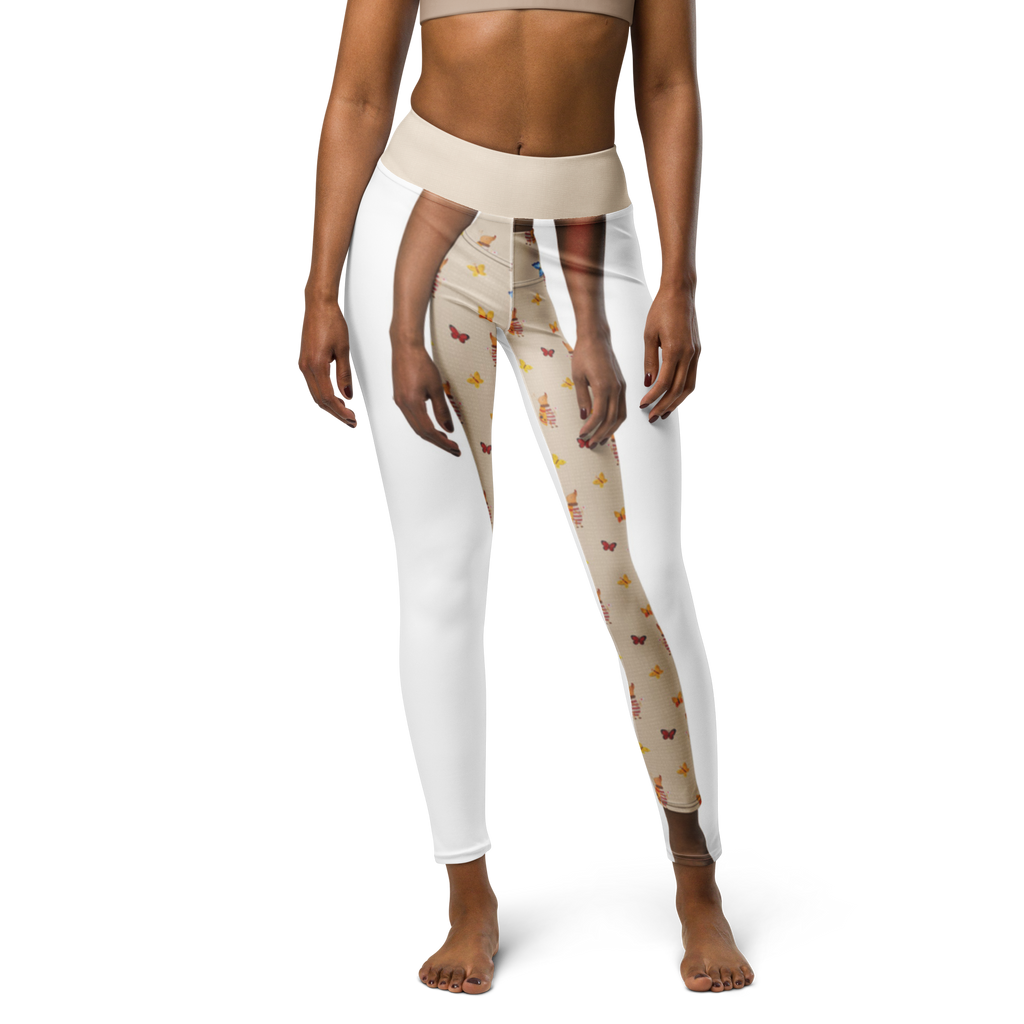 Yogahose Nachtfalter mit Fähnchen Yogapants, Yogaleggings, Yogaleggins, Yogahose Damen, Yogahose, Frauen, Yogahose Mädchen, Yogahose Kinder, Yogahose Herren, Yogahose Männer, Tiermotive, Gute Laune, lustige Sprüche, Tiere, Nachtfalter, Käfer, Spruch lustig, Spruch witzig, süß, niedlich, Küche Deko, Was kostet die Welt