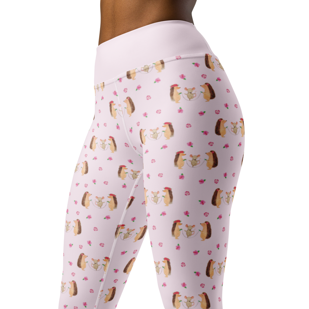 Yogahose Igel Seilhüpfen Yogapants, Yogaleggings, Yogaleggins, Yogahose Damen, Yogahose, Frauen, Yogahose Mädchen, Yogahose Kinder, Yogahose Herren, Yogahose Männer, Tiermotive, Gute Laune, lustige Sprüche, Tiere, Igel, Maus, Seilspringen, Seilhüpfen, Kinder, Kindergarten