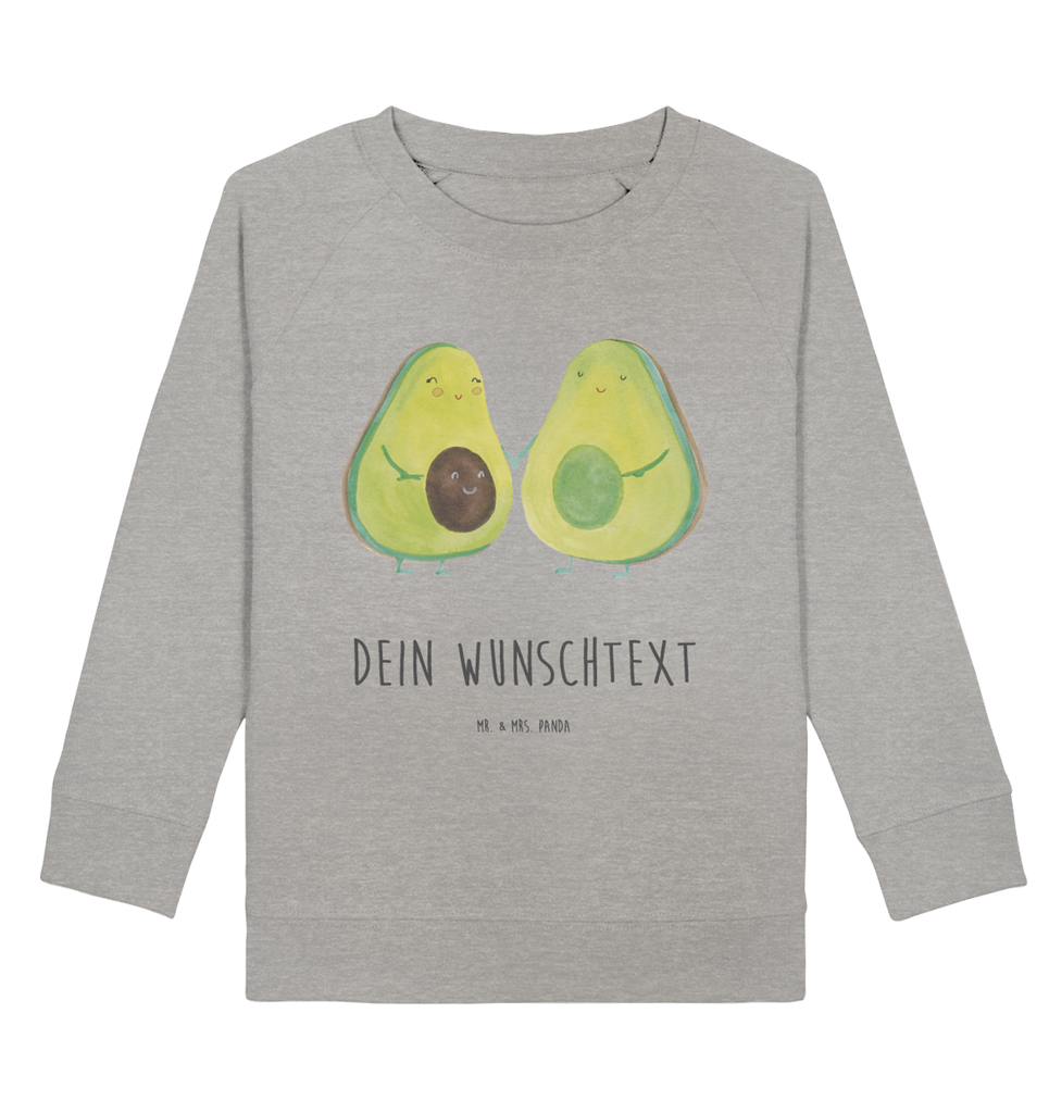 Personalisierter Kinder Pullover Avocado Pärchen
