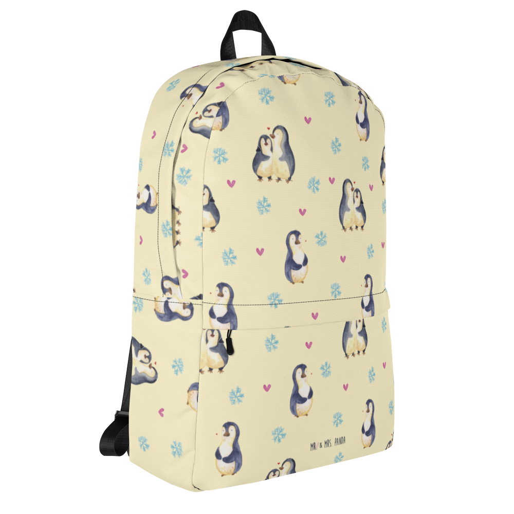 Rucksack Pinguin umarmend Rucksack, Laptoprucksack, Notebookrucksack, Schulrucksack für Laptop, Arbeitsrucksack für Laptop, Reiserucksack für Laptop, Rucksack für Alltag, Rucksack für Schule, Rucksack für Uni, Rucksack für Notebook, Rucksack für Computer, wetterfester Rucksack, regenfester Rucksack, strapazierfähiger Rucksack, Pinguin, Liebe, Liebespaar, Liebesbeweis, Liebesgeschenk, Verlobung, Jahrestag, Hochzeitstag, Hochzeit, Hochzeitsgeschenk