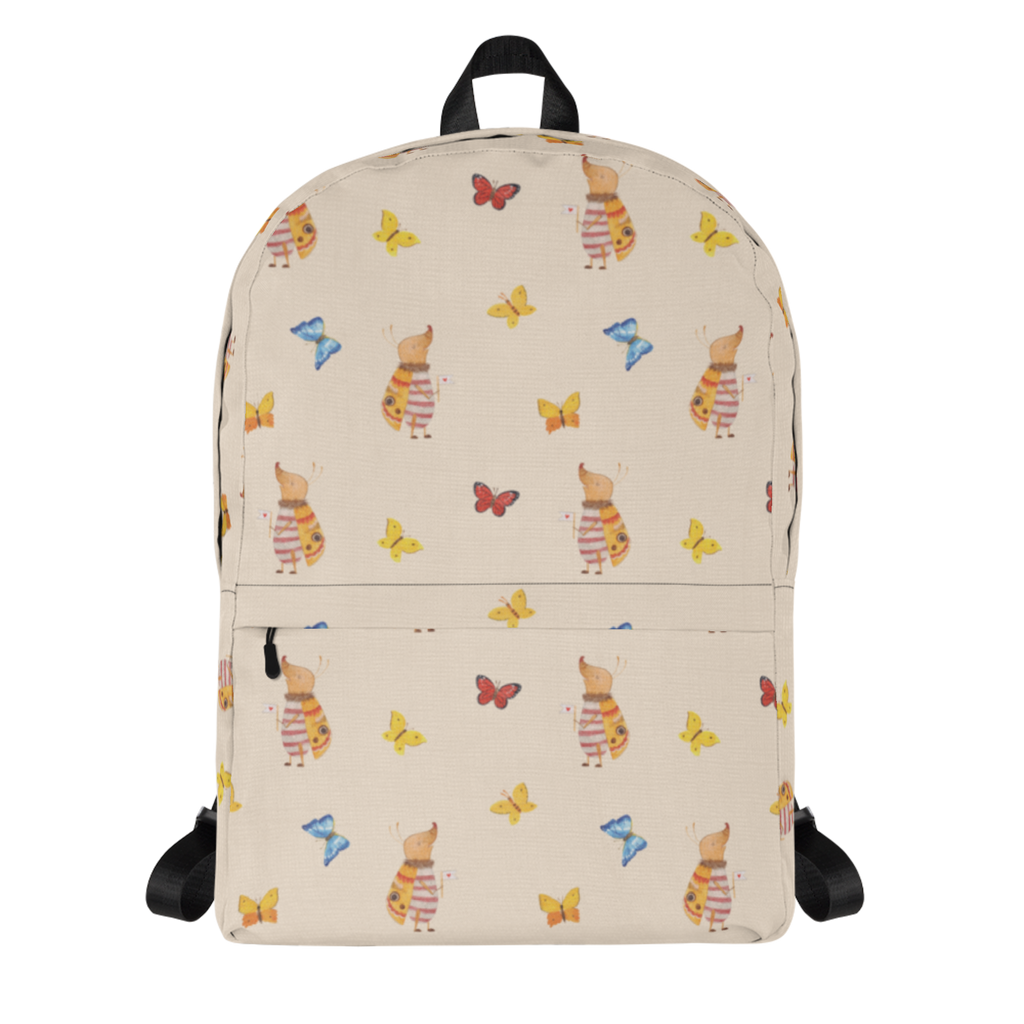 Rucksack Nachtfalter mit Fähnchen Rucksack, Laptoprucksack, Notebookrucksack, Schulrucksack für Laptop, Arbeitsrucksack für Laptop, Reiserucksack für Laptop, Rucksack für Alltag, Rucksack für Schule, Rucksack für Uni, Rucksack für Notebook, Rucksack für Computer, wetterfester Rucksack, regenfester Rucksack, strapazierfähiger Rucksack, Tiermotive, Gute Laune, lustige Sprüche, Tiere, Nachtfalter, Käfer, Spruch lustig, Spruch witzig, süß, niedlich, Küche Deko, Was kostet die Welt