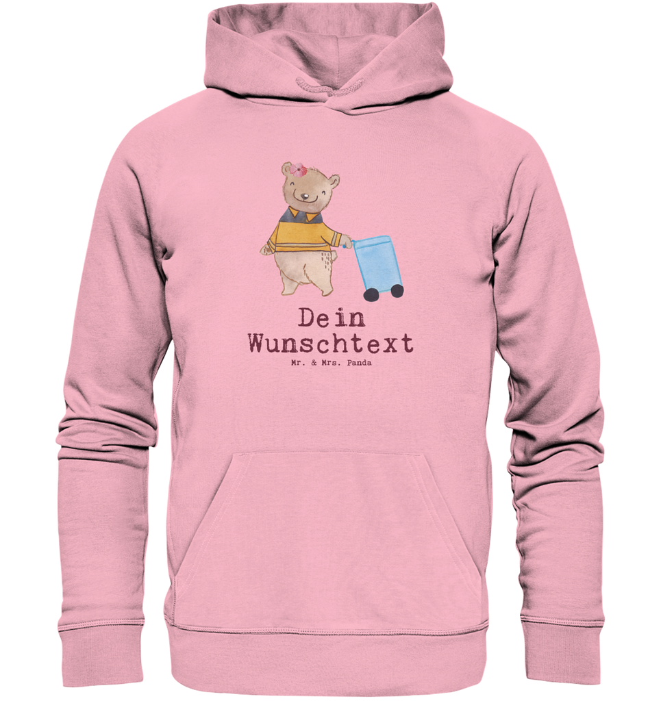 Personalisierter Hoodie Fachkraft - Kreislauf- und Abfallwirtschaft mit Herz