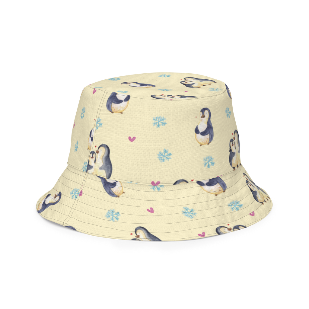Sonnenhut Pinguin umarmend Sonnenhut, Sommerhut, Fischerhut, Anglerhut, Wendehut, Wendecap, Wendemütze, Sonnenmütze, zweifarbiger Hut, Strandhut, Freizeithut, Outdoorhut, Pinguin, Liebe, Liebespaar, Liebesbeweis, Liebesgeschenk, Verlobung, Jahrestag, Hochzeitstag, Hochzeit, Hochzeitsgeschenk