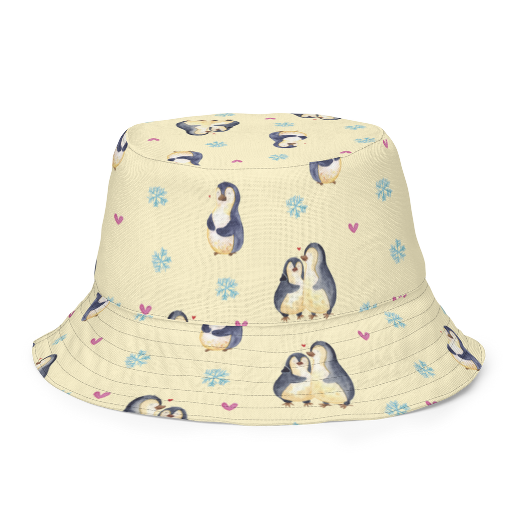 Sonnenhut Pinguin umarmend Sonnenhut, Sommerhut, Fischerhut, Anglerhut, Wendehut, Wendecap, Wendemütze, Sonnenmütze, zweifarbiger Hut, Strandhut, Freizeithut, Outdoorhut, Pinguin, Liebe, Liebespaar, Liebesbeweis, Liebesgeschenk, Verlobung, Jahrestag, Hochzeitstag, Hochzeit, Hochzeitsgeschenk