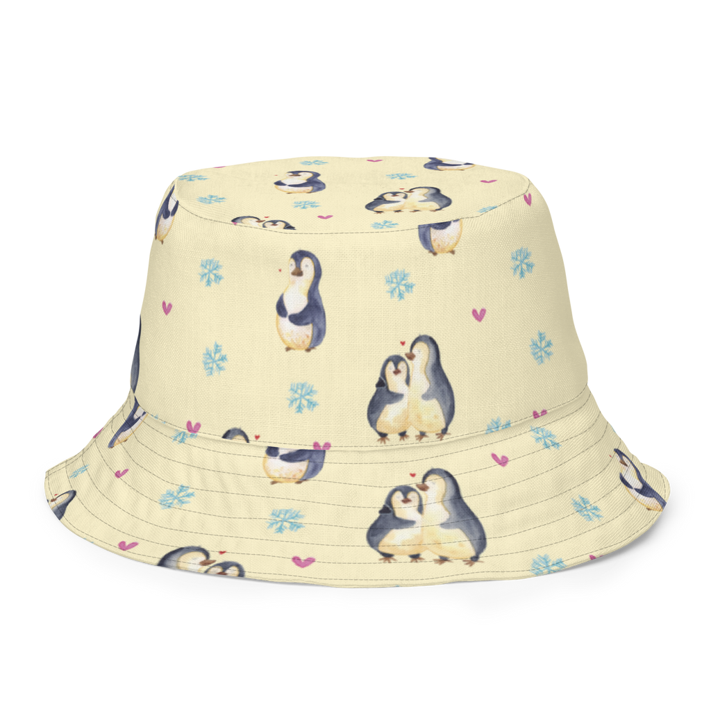Sonnenhut Pinguin umarmend Sonnenhut, Sommerhut, Fischerhut, Anglerhut, Wendehut, Wendecap, Wendemütze, Sonnenmütze, zweifarbiger Hut, Strandhut, Freizeithut, Outdoorhut, Pinguin, Liebe, Liebespaar, Liebesbeweis, Liebesgeschenk, Verlobung, Jahrestag, Hochzeitstag, Hochzeit, Hochzeitsgeschenk