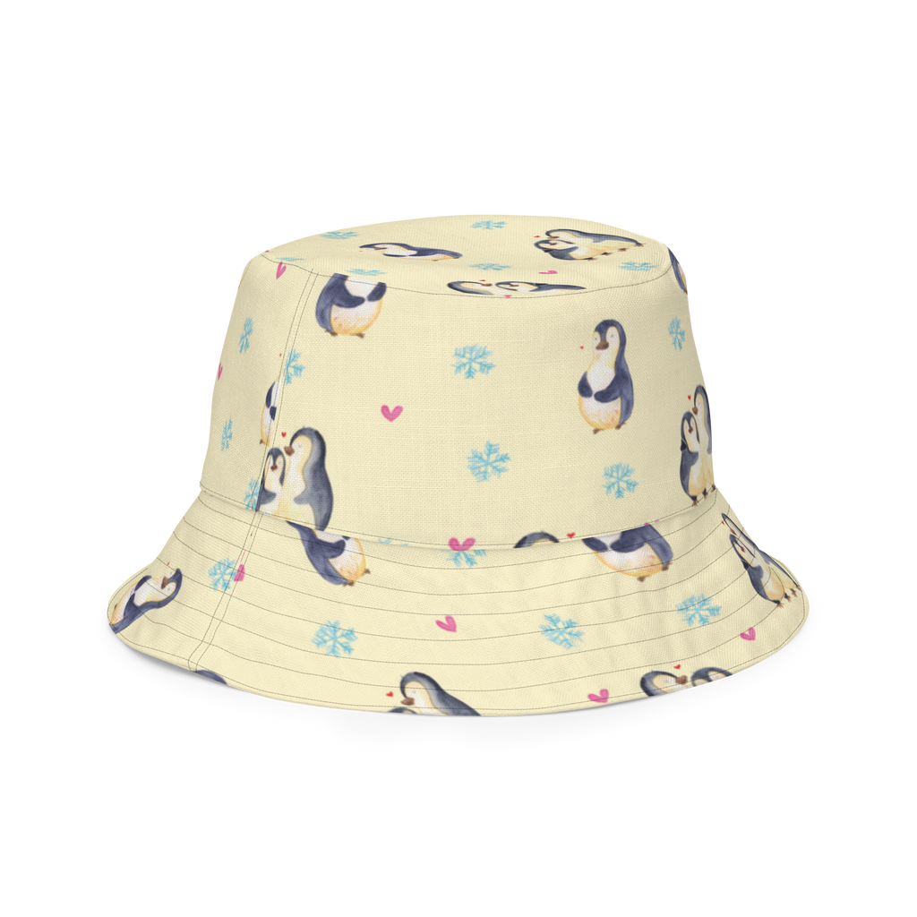 Sonnenhut Pinguin umarmend Sonnenhut, Sommerhut, Fischerhut, Anglerhut, Wendehut, Wendecap, Wendemütze, Sonnenmütze, zweifarbiger Hut, Strandhut, Freizeithut, Outdoorhut, Pinguin, Liebe, Liebespaar, Liebesbeweis, Liebesgeschenk, Verlobung, Jahrestag, Hochzeitstag, Hochzeit, Hochzeitsgeschenk