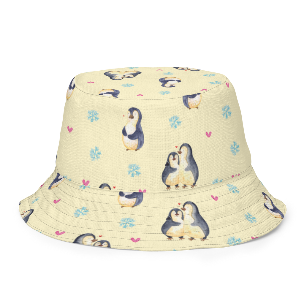 Sonnenhut Pinguin umarmend Sonnenhut, Sommerhut, Fischerhut, Anglerhut, Wendehut, Wendecap, Wendemütze, Sonnenmütze, zweifarbiger Hut, Strandhut, Freizeithut, Outdoorhut, Pinguin, Liebe, Liebespaar, Liebesbeweis, Liebesgeschenk, Verlobung, Jahrestag, Hochzeitstag, Hochzeit, Hochzeitsgeschenk