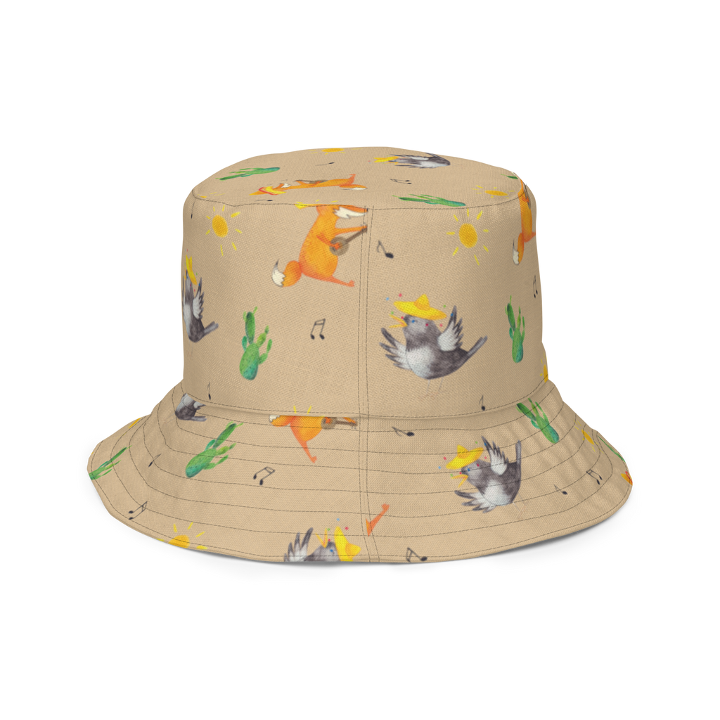 Sonnenhut Rabe mit Sombrero Sonnenhut, Sommerhut, Fischerhut, Anglerhut, Wendehut, Wendecap, Wendemütze, Sonnenmütze, zweifarbiger Hut, Strandhut, Freizeithut, Outdoorhut, Tiermotive, Gute Laune, lustige Sprüche, Tiere, Rabe, Vogel, Vögel, Spruch positiv, fröhlich sein, glücklich sein, Glück Spruch, froh, Elster, Motivation