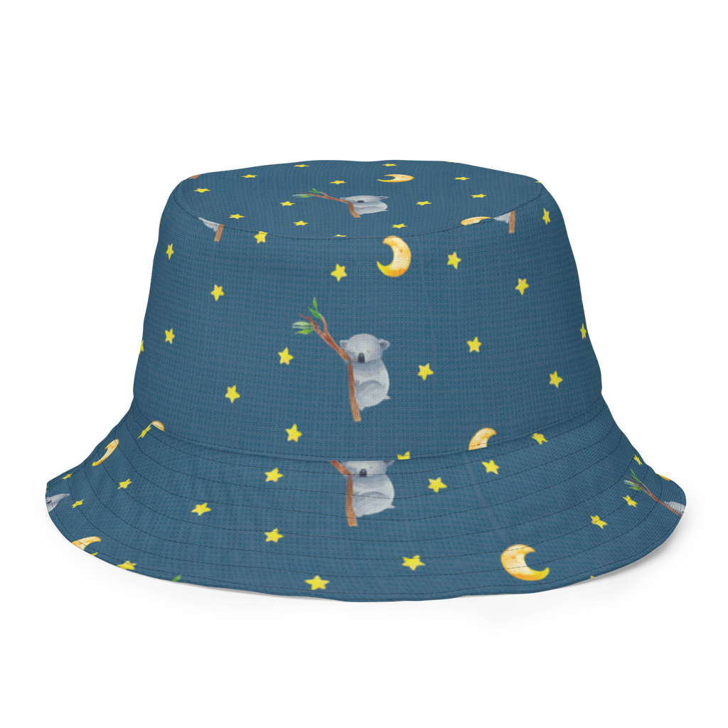 Sonnenhut Koalabär Sonnenhut, Sommerhut, Fischerhut, Anglerhut, Wendehut, Wendecap, Wendemütze, Sonnenmütze, zweifarbiger Hut, Strandhut, Freizeithut, Outdoorhut, Tiermotive, Gute Laune, lustige Sprüche, Tiere, Koala, träumen, Traum, schlafen, Schlafzimmer, Traumland, Bär, Koalabär