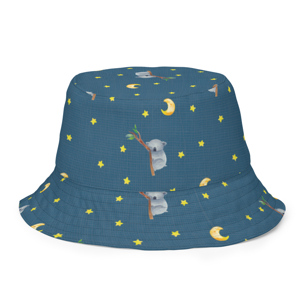 Sonnenhut Koalabär Sonnenhut, Sommerhut, Fischerhut, Anglerhut, Wendehut, Wendecap, Wendemütze, Sonnenmütze, zweifarbiger Hut, Strandhut, Freizeithut, Outdoorhut, Tiermotive, Gute Laune, lustige Sprüche, Tiere, Koala, träumen, Traum, schlafen, Schlafzimmer, Traumland, Bär, Koalabär