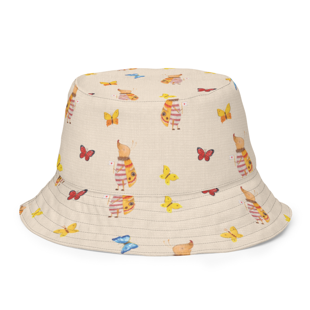Sonnenhut Nachtfalter mit Fähnchen Sonnenhut, Sommerhut, Fischerhut, Anglerhut, Wendehut, Wendecap, Wendemütze, Sonnenmütze, zweifarbiger Hut, Strandhut, Freizeithut, Outdoorhut, Tiermotive, Gute Laune, lustige Sprüche, Tiere, Nachtfalter, Käfer, Spruch lustig, Spruch witzig, süß, niedlich, Küche Deko, Was kostet die Welt