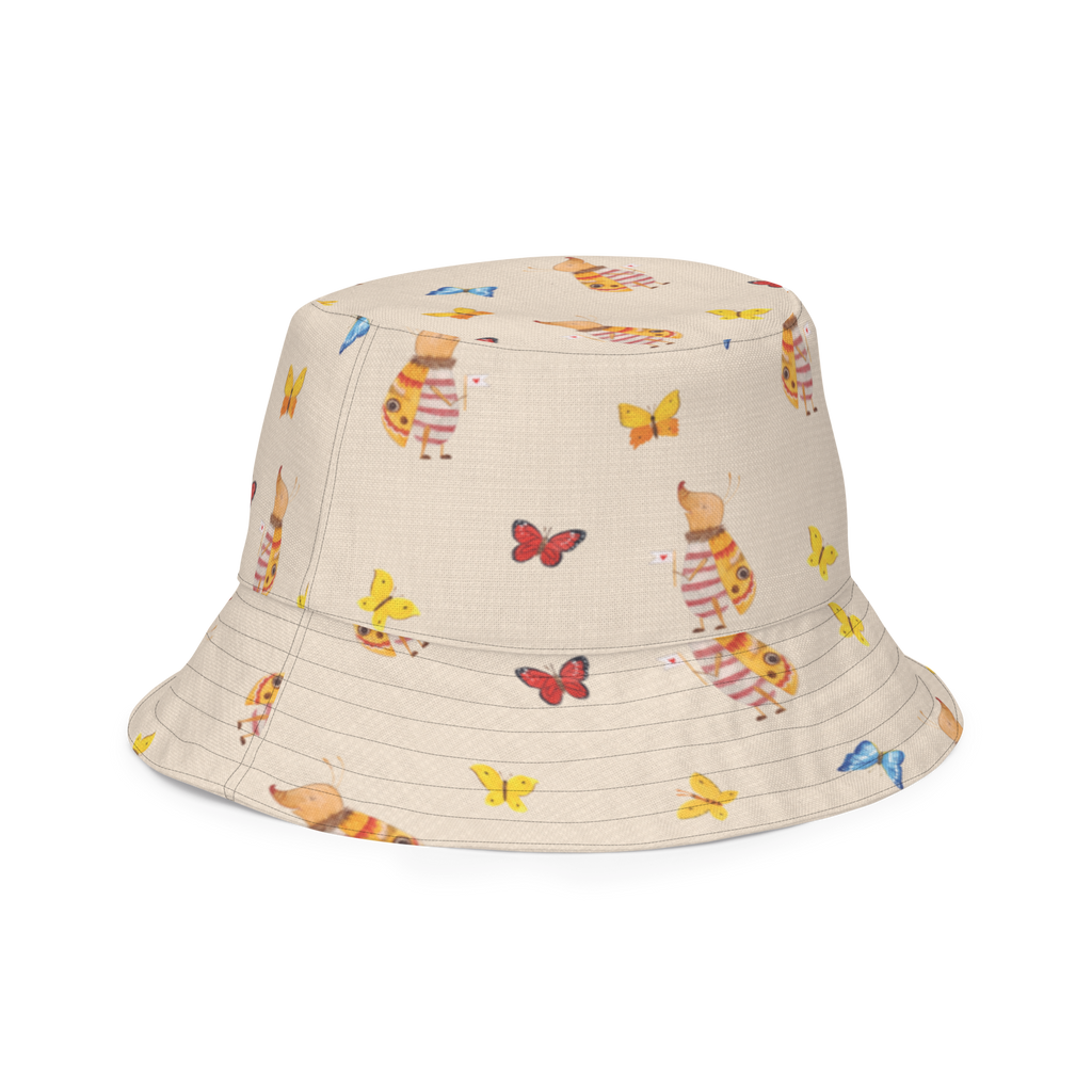 Sonnenhut Nachtfalter mit Fähnchen Sonnenhut, Sommerhut, Fischerhut, Anglerhut, Wendehut, Wendecap, Wendemütze, Sonnenmütze, zweifarbiger Hut, Strandhut, Freizeithut, Outdoorhut, Tiermotive, Gute Laune, lustige Sprüche, Tiere, Nachtfalter, Käfer, Spruch lustig, Spruch witzig, süß, niedlich, Küche Deko, Was kostet die Welt