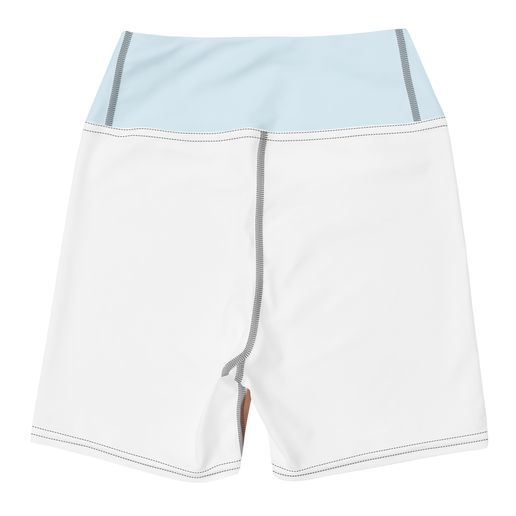 Yoga Shorts Pinguin duscht Yoga Shorts, Yogashorts, Sporthose, Sportshorts, Fitnesshose, Sportshorts Damen, Yoga Shorts Damen, Yogabekleidung, Sportbekleidung, Pinguin, Pinguine, Dusche, duschen, Lebensmotto, Motivation, Neustart, Neuanfang, glücklich sein