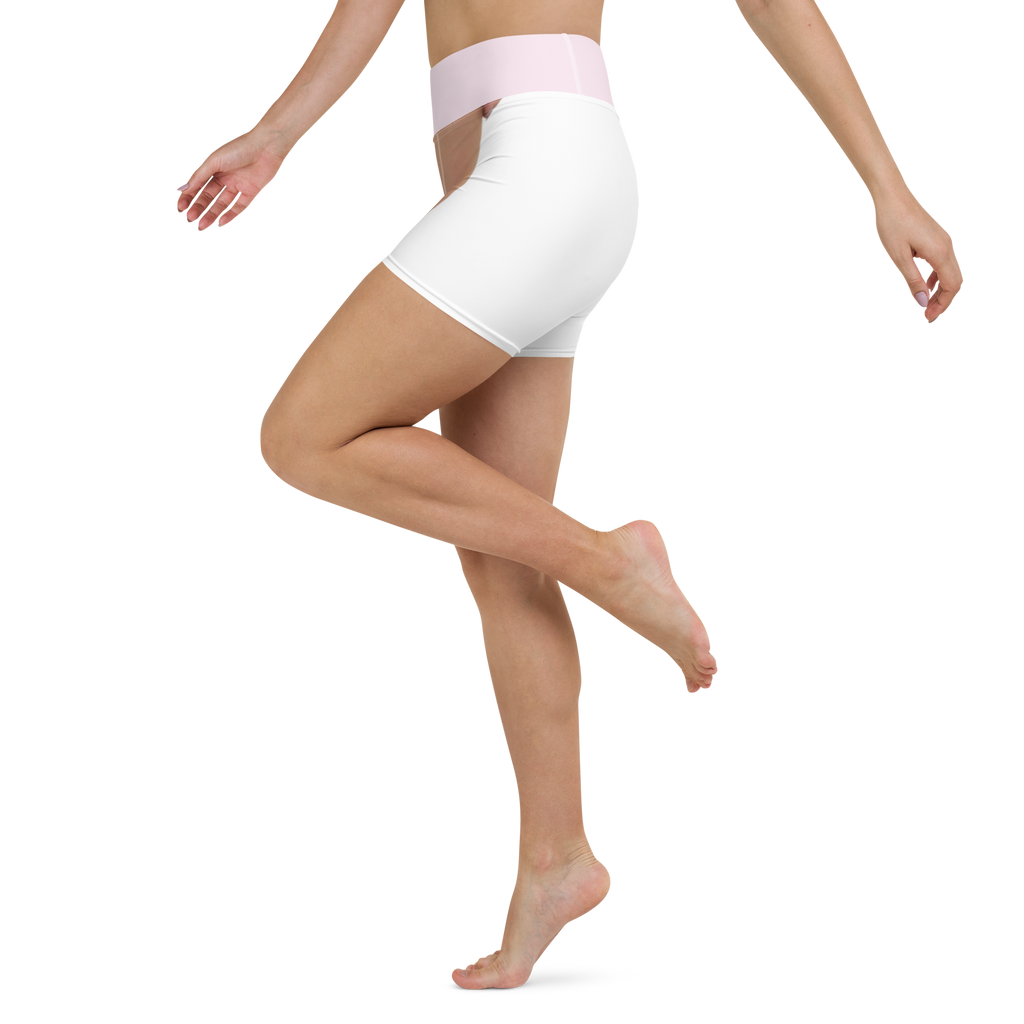 Yoga Shorts Einhorn Happy Yoga Shorts, Yogashorts, Sporthose, Sportshorts, Fitnesshose, Sportshorts Damen, Yoga Shorts Damen, Yogabekleidung, Sportbekleidung, Einhorn, Einhörner, Einhorn Deko, Pegasus, Unicorn, glücklich, fröhlich, Spaß, Freude, Lebensfreude, witzig, spannend, Lächeln, Lachen