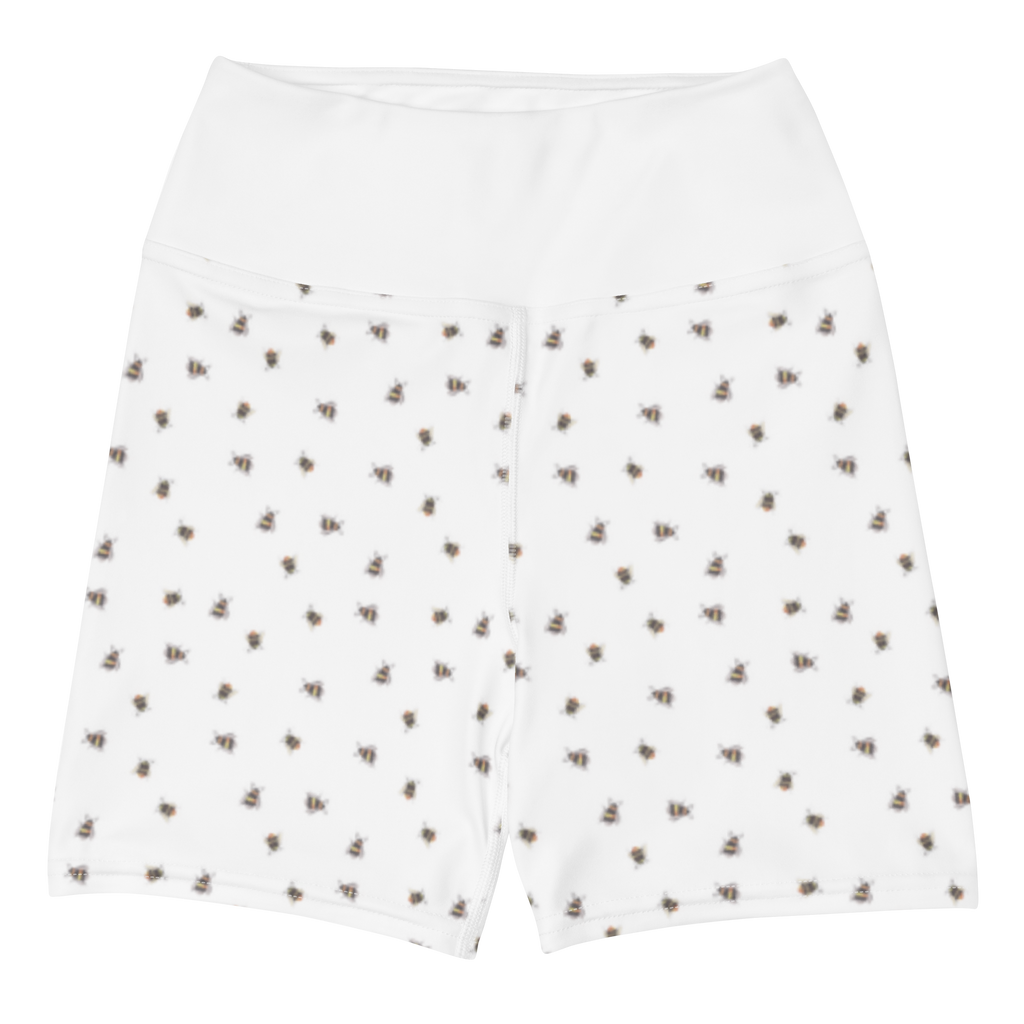 Yoga Shorts Hummel flauschig Yoga Shorts, Yogashorts, Sporthose, Sportshorts, Fitnesshose, Sportshorts Damen, Yoga Shorts Damen, Yogabekleidung, Sportbekleidung, Tiermotive, Gute Laune, lustige Sprüche, Tiere, Hummel, Flauschig, Biene, Blume, Natur