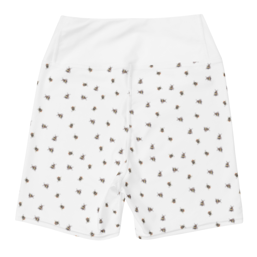 Yoga Shorts Hummel flauschig Yoga Shorts, Yogashorts, Sporthose, Sportshorts, Fitnesshose, Sportshorts Damen, Yoga Shorts Damen, Yogabekleidung, Sportbekleidung, Tiermotive, Gute Laune, lustige Sprüche, Tiere, Hummel, Flauschig, Biene, Blume, Natur