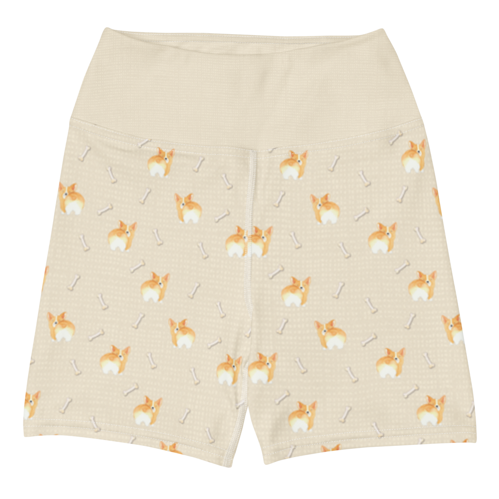 Yoga Shorts Corgie Po Yoga Shorts, Yogashorts, Sporthose, Sportshorts, Fitnesshose, Sportshorts Damen, Yoga Shorts Damen, Yogabekleidung, Sportbekleidung, Hund, Hundemotiv, Haustier, Hunderasse, Tierliebhaber, Hundebesitzer, Sprüche, Corgie, Hundeliebe, Motivation, Selbstliebe, Spruch