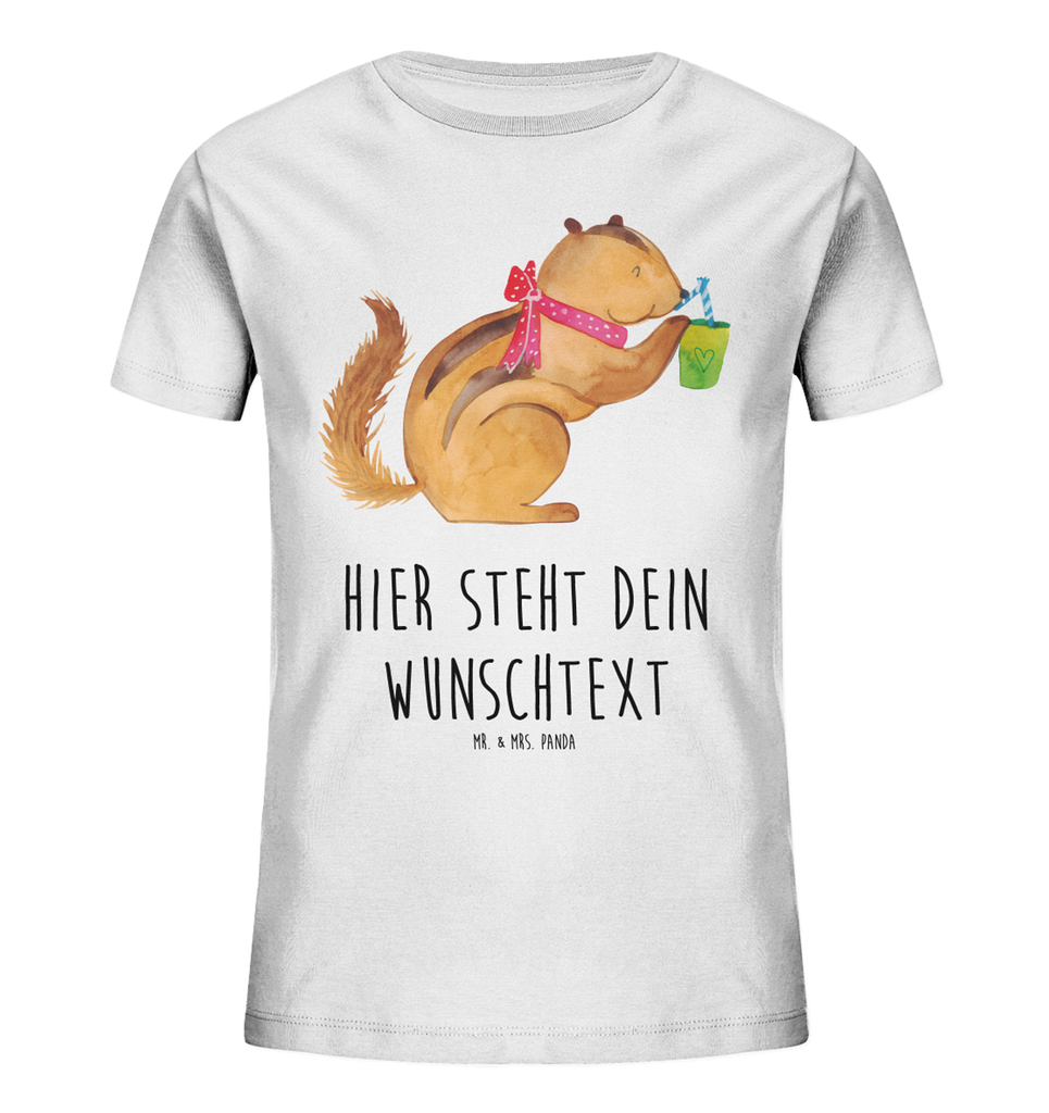 Personalisiertes Kinder T-Shirt Eichhörnchen Smoothie