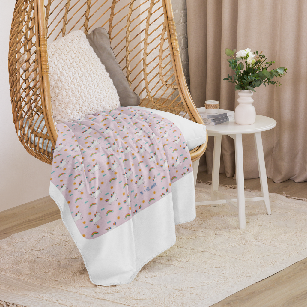 Sherpa Kuscheldecke Einhorn Happy Einhorn, Einhörner, Einhorn Deko, Pegasus, Unicorn, glücklich, fröhlich, Spaß, Freude, Lebensfreude, witzig, spannend, Lächeln, Lachen