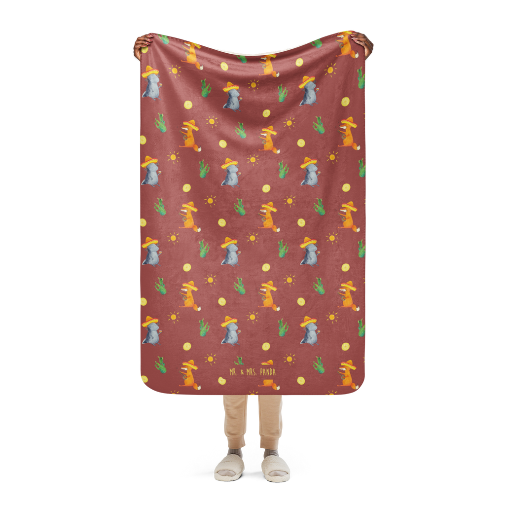 Sherpa Kuscheldecke Axolotl Tequila Axolotl, Molch, Mexico, Mexiko, Sombrero, Zitrone, Tequila, Motivation, Spruch, Schwanzlurch, Lurch, Lurche, Axolot, Feuerdrache, Feuersalamander