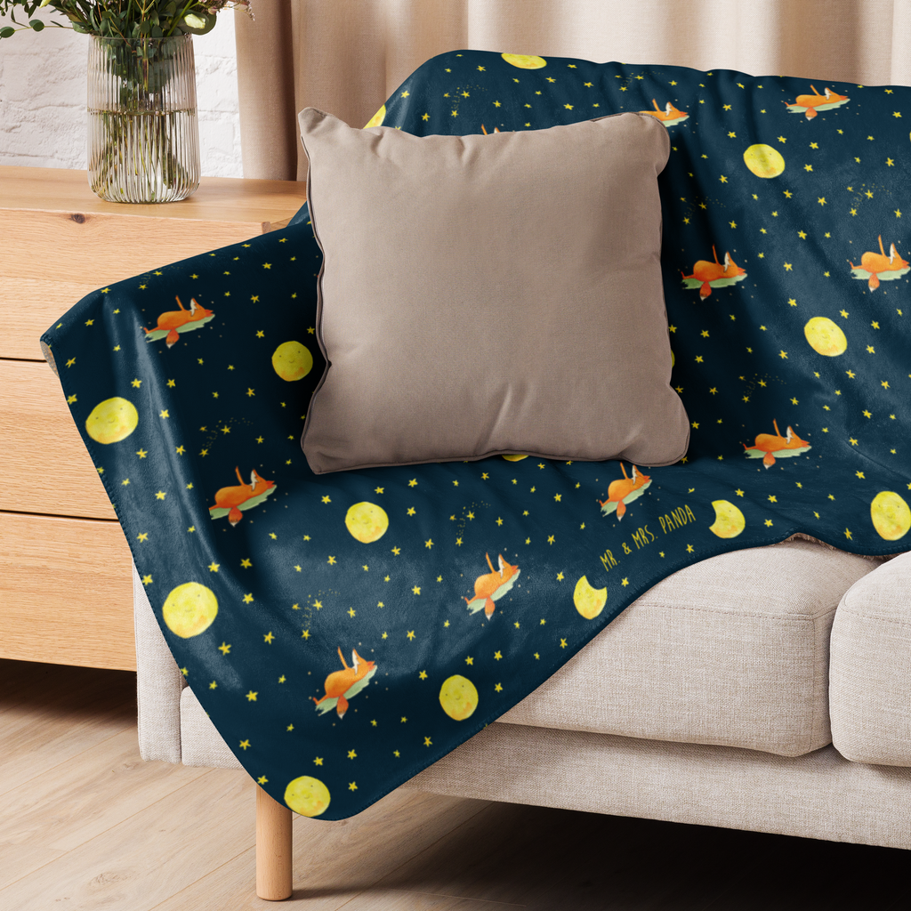 Sherpa Kuscheldecke Fuchs Sterne Fuchs, Füchse, tröstende Worte, Spruch positiv, Spruch schön, Romantik, Always Look on the Bright Side of Life