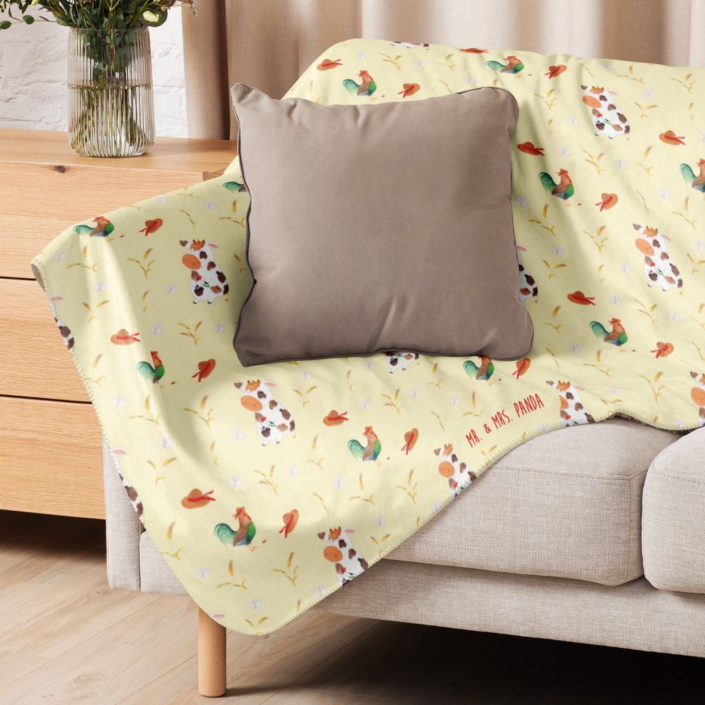 Sherpa Kuscheldecke Kuh Bauernhof, Hoftiere, Landwirt, Landwirtin, Kuh, Kühe, Träume, Flausen, Spruch, Magie, Motivtion, Hof, Milch, Milchkuh