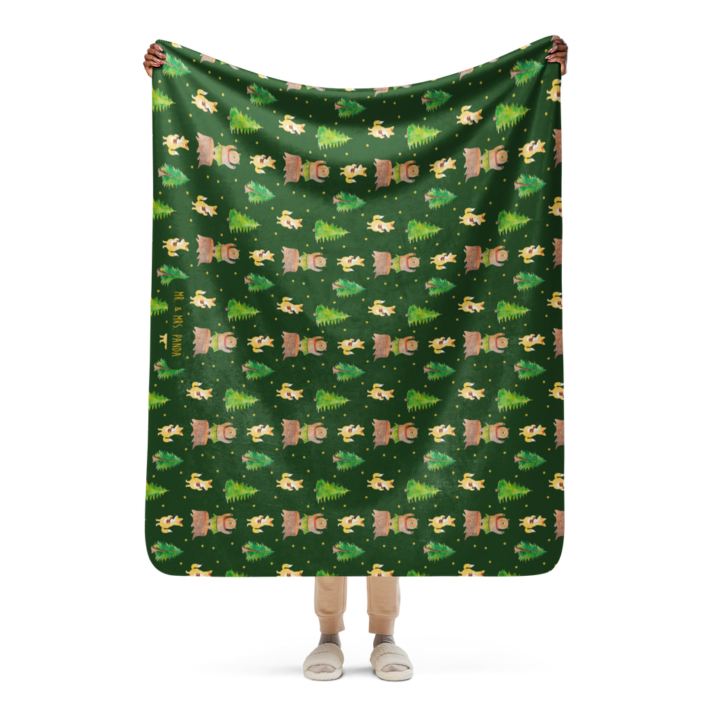 Sherpa Kuscheldecke Waldtiere Aloha Tiermotive, Gute Laune, lustige Sprüche, Tiere, Wald, Waldtiere, Musik, Aloha, Bär, Hase, Igel, Tanzen, Leben, Lachen