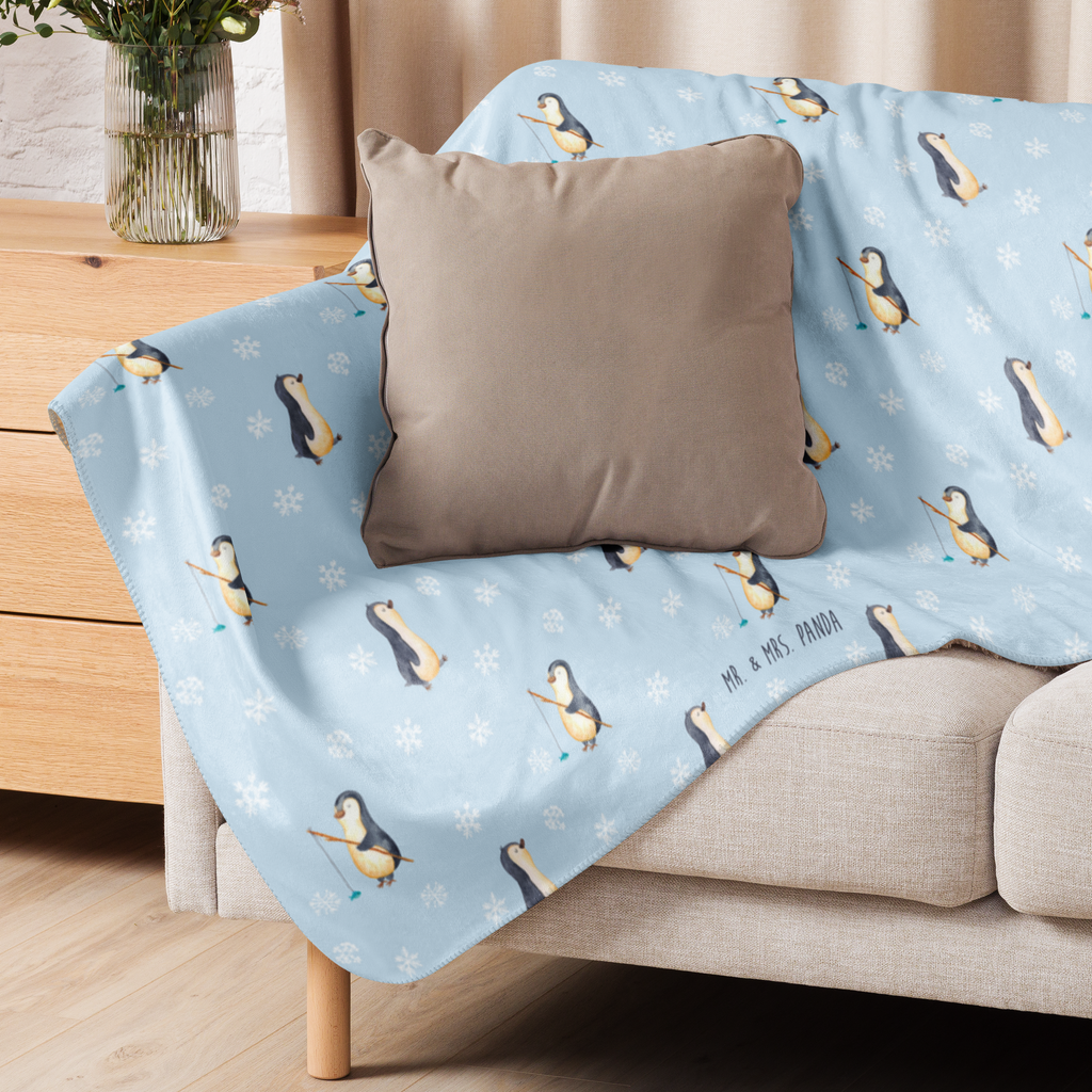 Sherpa Kuscheldecke Pinguin marschierend Pinguin, Pinguine, Frühaufsteher, Langschläfer, Bruder, Schwester, Familie