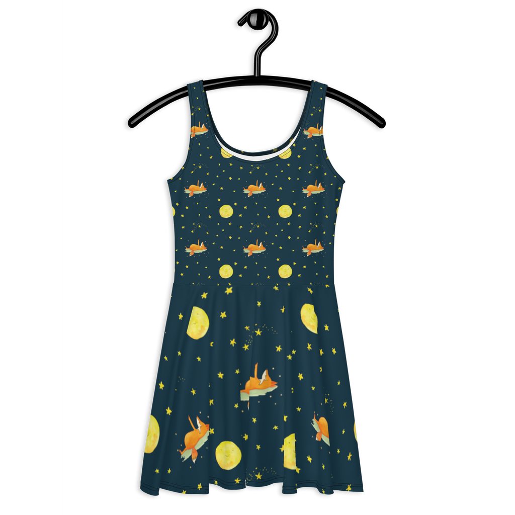 Sommerkleid Fuchs Sterne Sommerkleid, Kleid, Skaterkleid, Fuchs, Füchse, tröstende Worte, Spruch positiv, Spruch schön, Romantik, Always Look on the Bright Side of Life