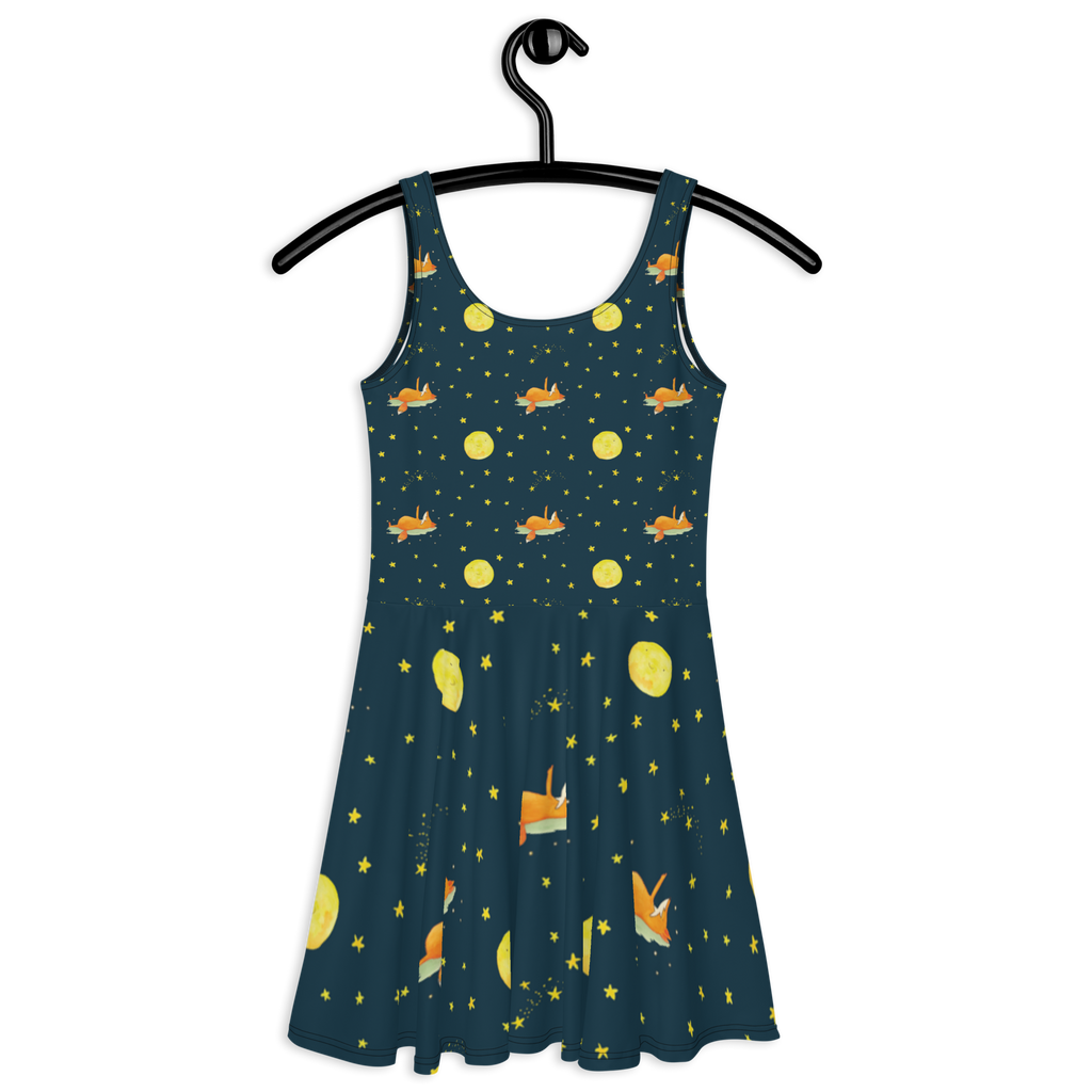 Sommerkleid Fuchs Sterne Sommerkleid, Kleid, Skaterkleid, Fuchs, Füchse, tröstende Worte, Spruch positiv, Spruch schön, Romantik, Always Look on the Bright Side of Life