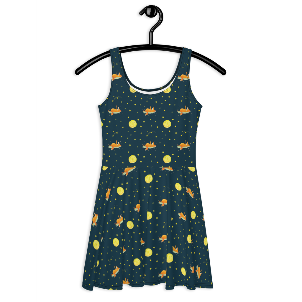 Sommerkleid Fuchs Sterne Sommerkleid, Kleid, Skaterkleid, Fuchs, Füchse, tröstende Worte, Spruch positiv, Spruch schön, Romantik, Always Look on the Bright Side of Life