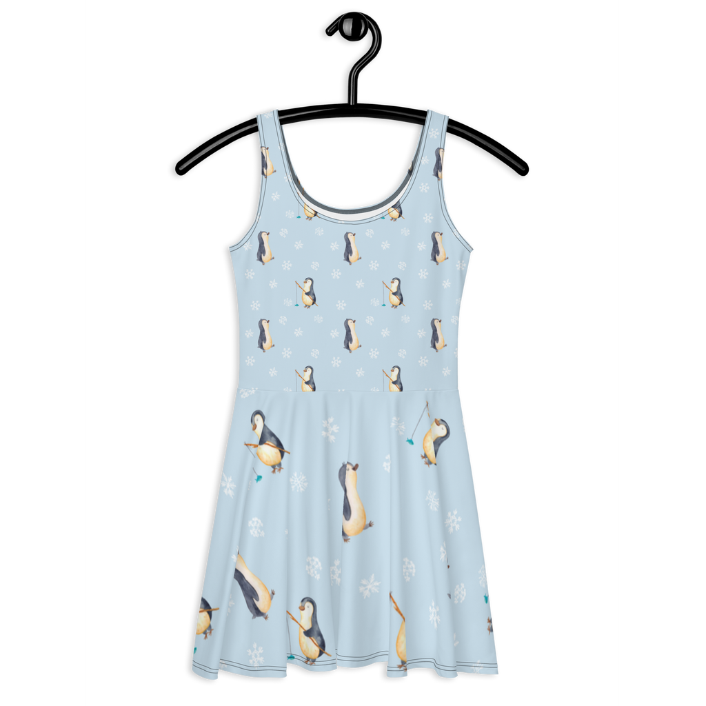 Sommerkleid Pinguin marschierend Sommerkleid, Kleid, Skaterkleid, Pinguin, Pinguine, Frühaufsteher, Langschläfer, Bruder, Schwester, Familie