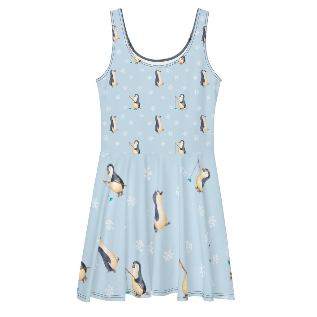 Sommerkleid Pinguin marschierend Sommerkleid, Kleid, Skaterkleid, Pinguin, Pinguine, Frühaufsteher, Langschläfer, Bruder, Schwester, Familie