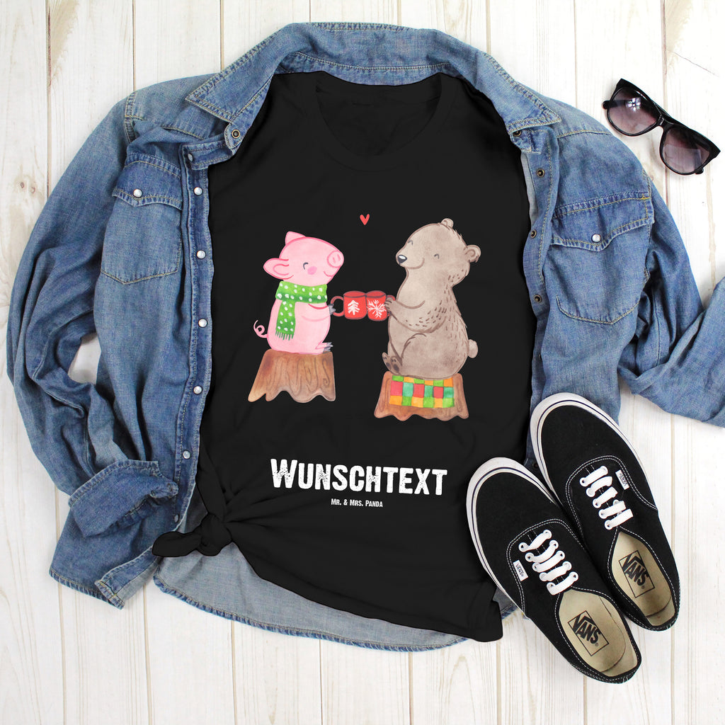 Größe XL Personalisiertes T-Shirt Glühschwein Sause