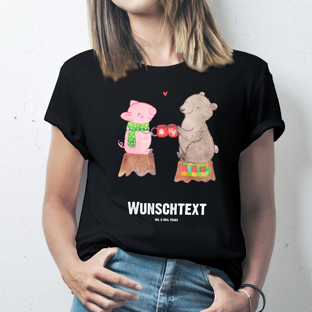 Größe XL Personalisiertes T-Shirt Glühschwein Sause