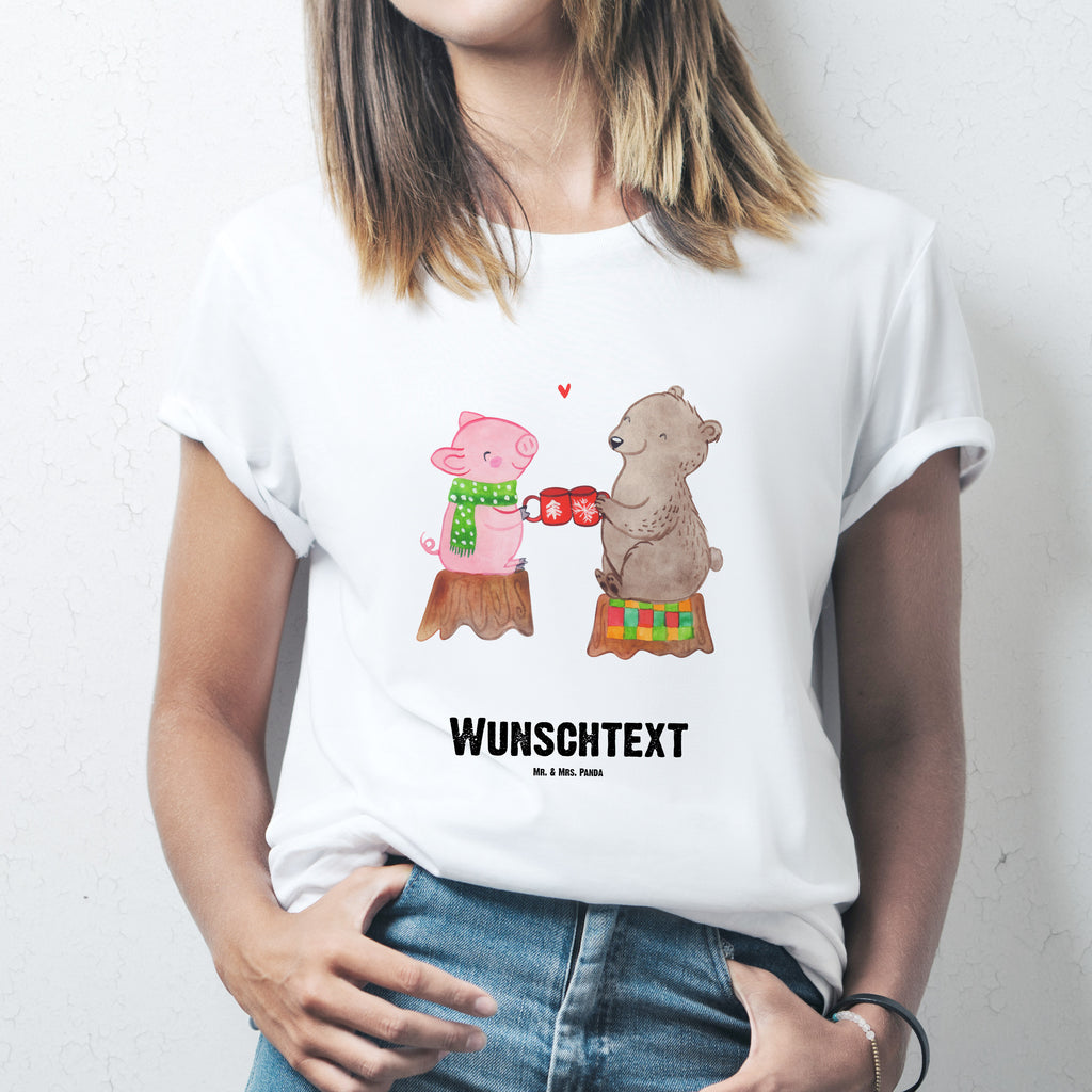 Größe XL Personalisiertes T-Shirt Glühschwein Sause