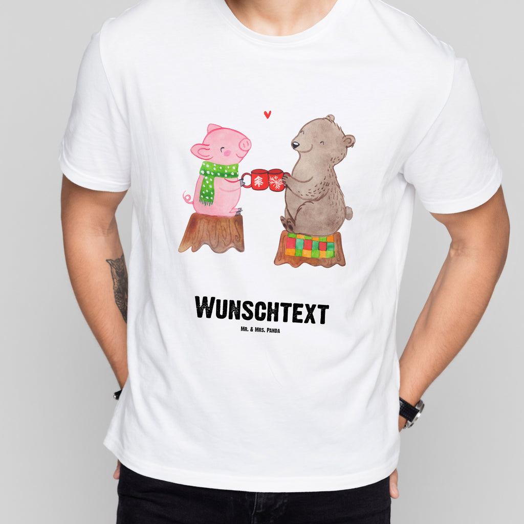 Größe XL Personalisiertes T-Shirt Glühschwein Sause