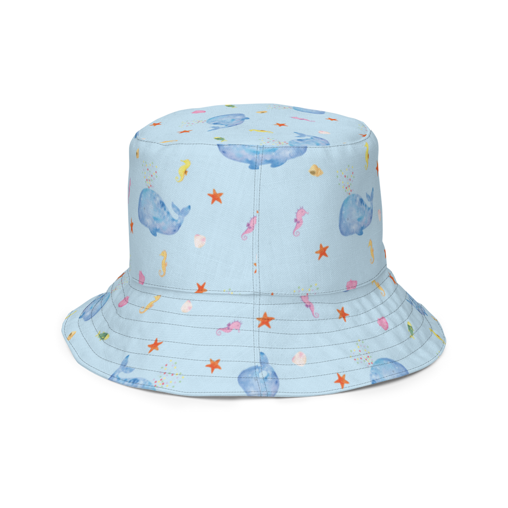 Sonnenhut Wal Konfetti Sonnenhut, Sommerhut, Fischerhut, Anglerhut, Wendehut, Wendecap, Wendemütze, Sonnenmütze, zweifarbiger Hut, Strandhut, Freizeithut, Outdoorhut, Meerestiere, Meer, Urlaub, Wal, Konfetti, Wale, Motivation, Neuanfang, Trennung, Diät, Abnehmen, Neustart, Lebensabschnitt, Geburtstag