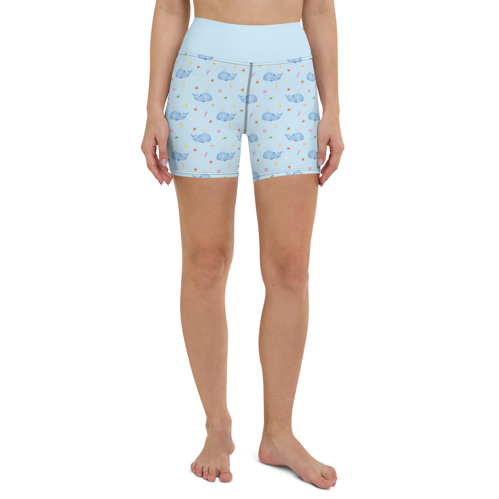 Yoga Shorts Wal Konfetti Yoga Shorts, Yogashorts, Sporthose, Sportshorts, Fitnesshose, Sportshorts Damen, Yoga Shorts Damen, Yogabekleidung, Sportbekleidung, Meerestiere, Meer, Urlaub, Wal, Konfetti, Wale, Motivation, Neuanfang, Trennung, Diät, Abnehmen, Neustart, Lebensabschnitt, Geburtstag