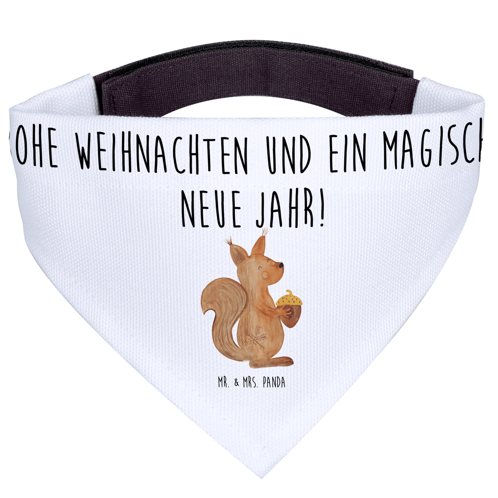 Hundehalstuch L Eichhörnchen Weihnachten